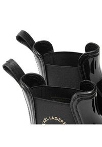 Karl Lagerfeld - KARL LAGERFELD Kalosze KL94770 Czarny. Kolor: czarny. Materiał: syntetyk #9