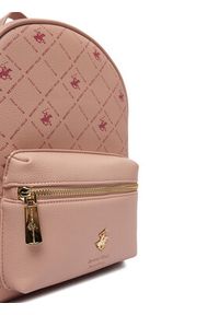 Beverly Hills Polo Club Plecak CEO-BHPC-L-012-09 Beżowy. Kolor: beżowy. Materiał: materiał #4