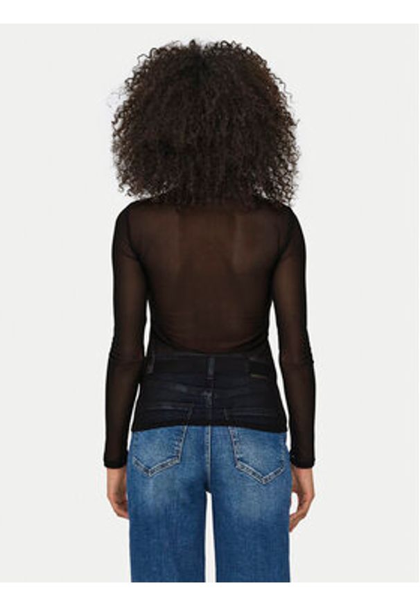 only - ONLY Bluzka Erica 15141298 Czarny Regular Fit. Kolor: czarny. Materiał: syntetyk