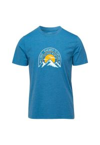 Elbrus - T-shirt Męski Z Krótkim Rękawem Orin. Kolor: niebieski. Długość rękawa: krótki rękaw. Długość: krótkie. Sport: turystyka piesza #1
