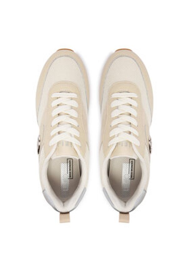 Liu Jo Sneakersy Wonder 97 Bis BA6005 PX806 Beżowy. Kolor: beżowy. Materiał: skóra