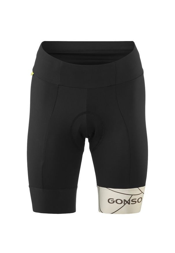 GONSO - Spodenki kolarskie damskie z wkładką Gonso Essential. Kolor: szary. Sport: kolarstwo