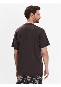 DC T-Shirt Shatter ADYZT05234 Brązowy Relaxed Fit. Kolor: brązowy. Materiał: bawełna #5