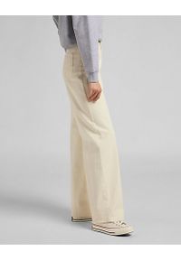 Lee - DAMSKIE SPODNIE JEANSOWE LEE STELLA A LINE ECRU L31SQHYJ