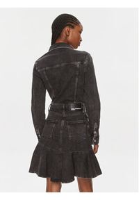 Karl Lagerfeld Jeans Sukienka jeansowa 240J1311 Szary Slim Fit. Kolor: szary. Materiał: bawełna #5