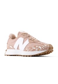 Buty damskie New Balance W3271TK – beżowe. Okazja: na co dzień. Kolor: beżowy. Materiał: guma, dresówka, zamsz. Szerokość cholewki: normalna. Sezon: wiosna #5