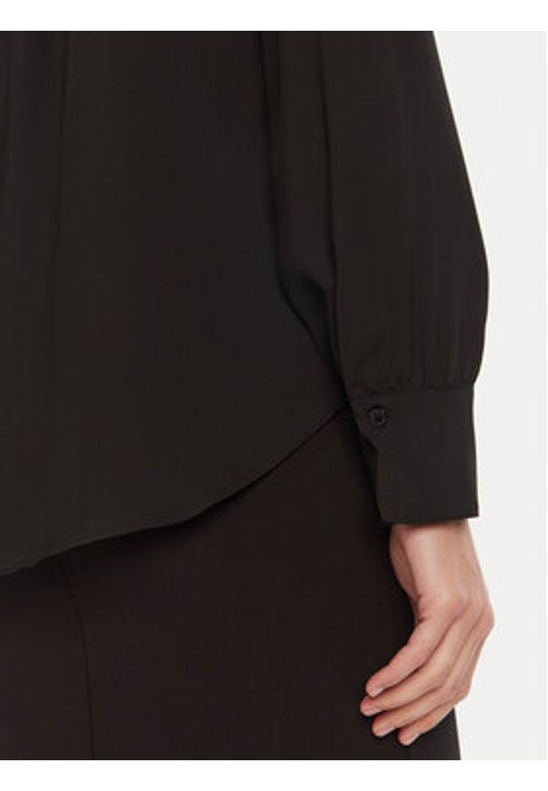 Rinascimento Koszula CFC0125777003 Czarny Regular Fit. Kolor: czarny. Materiał: syntetyk