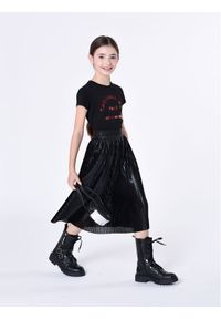 Karl Lagerfeld Kids Spódnica Z13093 S Czarny Regular Fit. Kolor: czarny. Materiał: syntetyk #1
