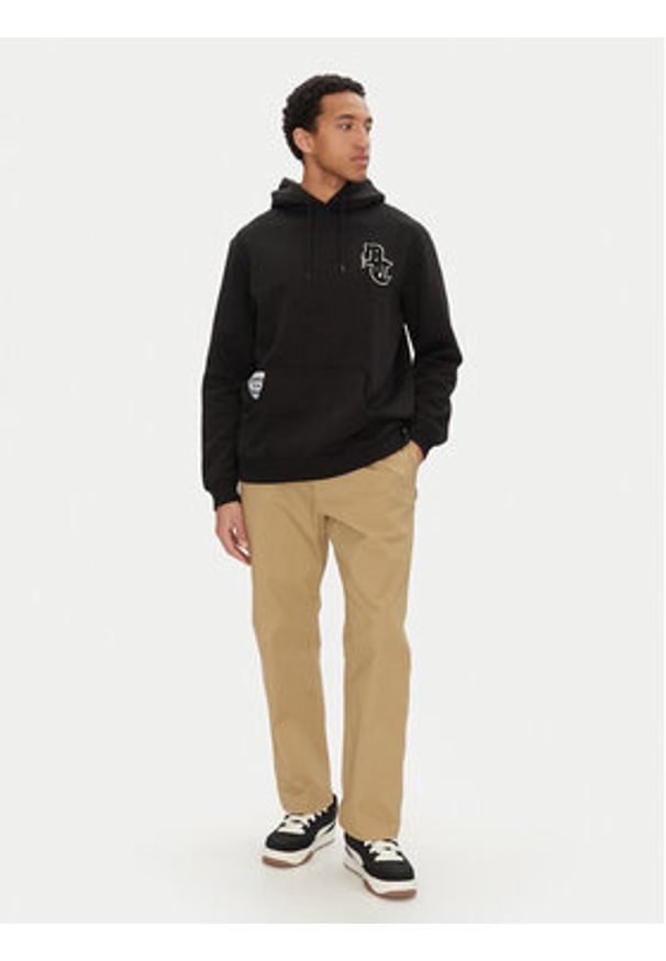 DC Shoes Bluza Bullpen ADYFT03439 Czarny Standard Fit. Kolor: czarny. Materiał: bawełna
