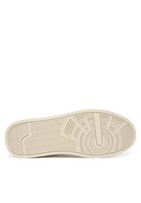 TOMMY HILFIGER - Tommy Hilfiger Sneakersy Th Court Detail Ess FM0FM05367 Écru. Materiał: skóra #6