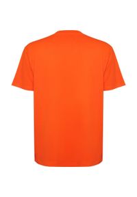 ROLY - Koszulka Z Krótkim Rękawem Dla Dorosłych Unisex Bull Oversized. Kolor: pomarańczowy. Długość rękawa: krótki rękaw. Długość: krótkie. Sport: turystyka piesza