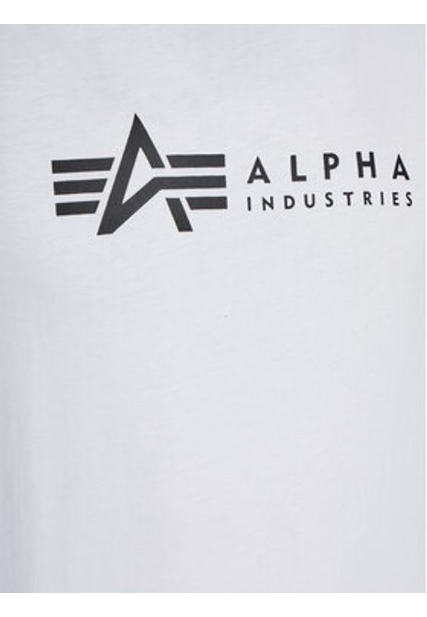 Alpha Industries Komplet t-shirtów Alpha Label T 118534 Czarny Regular Fit. Kolor: czarny. Materiał: bawełna