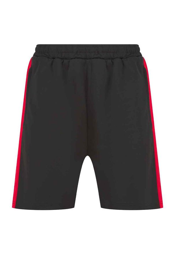 FINDEN & HALES - Spodenki Z Dzianiny Z Kieszenią Dla Dorosłych Unisex. Kolor: czerwony, wielokolorowy, czarny. Materiał: dzianina
