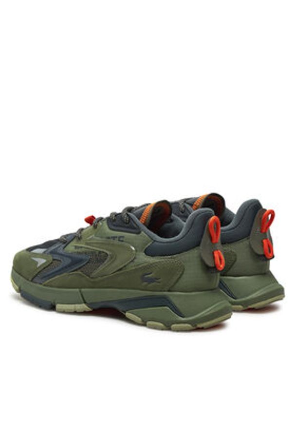 Lacoste Sneakersy 7-48SMA0062 Zielony. Kolor: zielony. Materiał: materiał