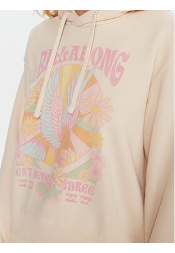 Billabong Bluza EBJSF00186 Żółty Regular Fit. Kolor: żółty. Materiał: bawełna