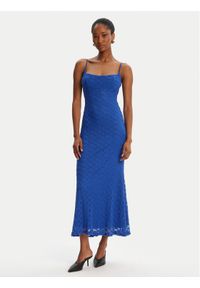 BARDOT - Bardot Sukienka koktajlowa Adoni Mesh 57998DB1 Niebieski Regular Fit. Kolor: niebieski. Materiał: syntetyk, bawełna. Styl: wizytowy #1