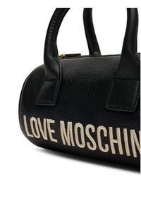 Love Moschino - LOVE MOSCHINO Torebka JC4106PP1NLT1000 Czarny. Kolor: czarny. Materiał: skórzane