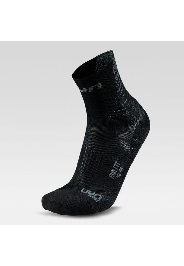 UYN - Skarpety do biegania LADY RUN FIT SOCKS r. 39-40. Kolor: czarny, szary, wielokolorowy. Sport: bieganie