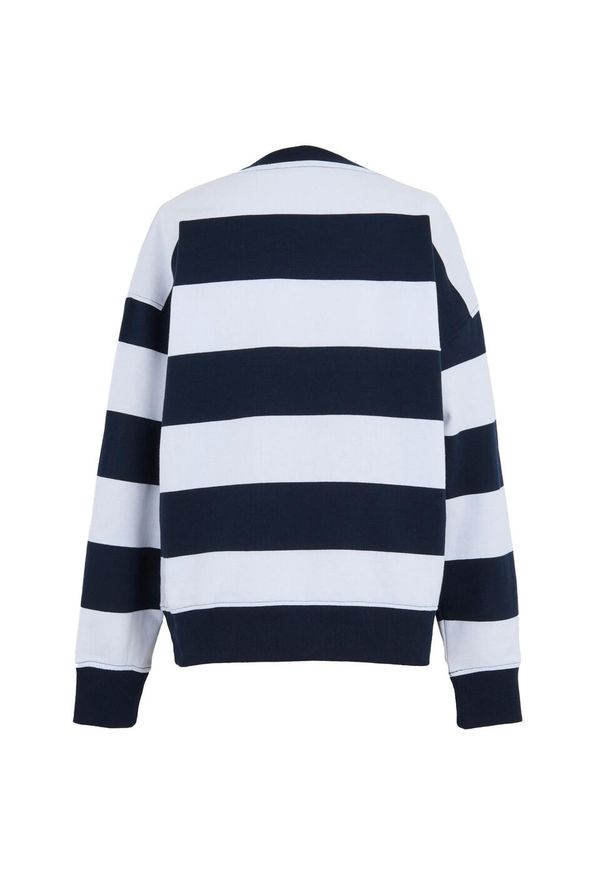 Regatta - Damski Sweter Z Dekoltem W Szpic Avika II Stripe. Kolor: biały, niebieski, wielokolorowy