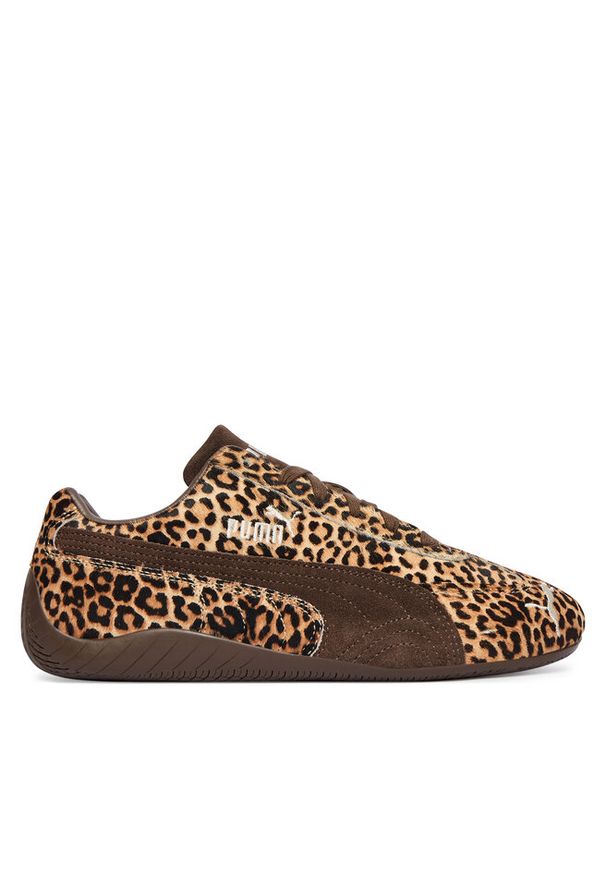 Sneakersy Puma. Kolor: brązowy