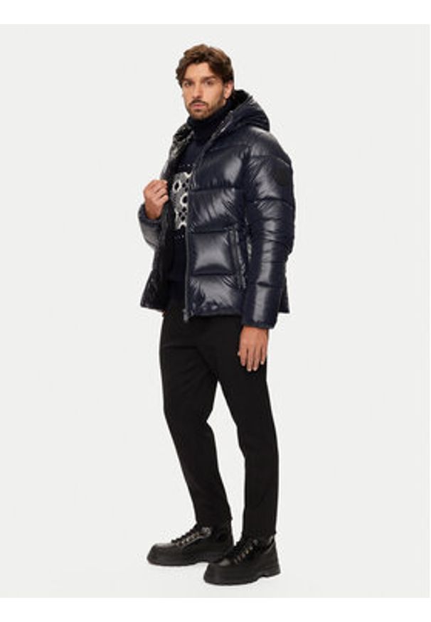 Save The Duck Kurtka zimowa D31280M LUCK19 Granatowy Regular Fit. Kolor: niebieski. Materiał: syntetyk. Sezon: zima