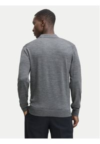 Jack & Jones - Jack&Jones Sweter Merino 12281757 Szary Regular Fit. Kolor: szary. Materiał: wełna #7