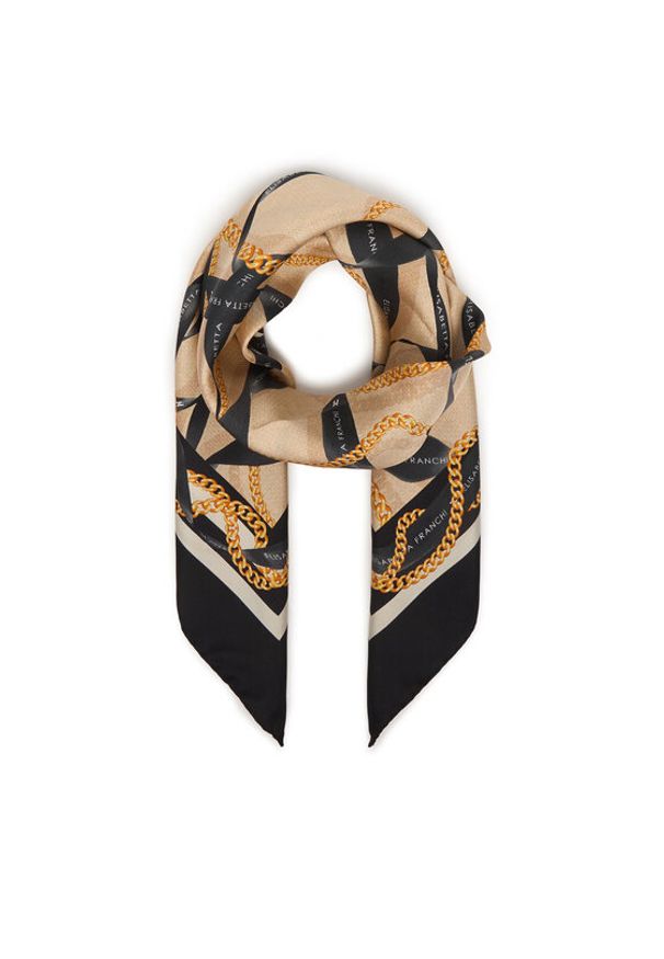 Elisabetta Franchi Chusta FO-16L-61E2-045 Beżowy. Kolor: beżowy. Materiał: jedwab