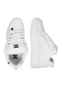 DC Shoes Sneakersy CEO-COURT GRAFFIK PLATFORM DC02422101 Biały. Kolor: biały. Materiał: skóra. Obcas: na platformie #8