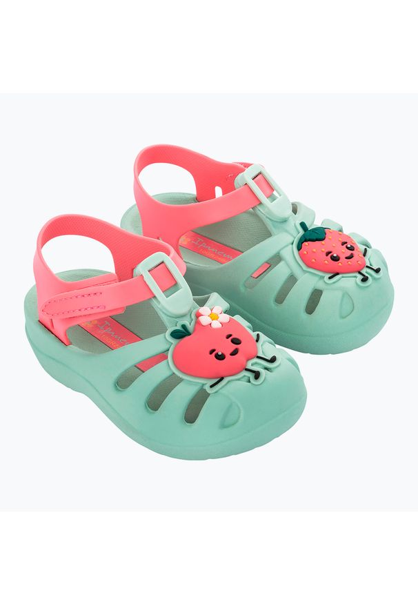 Sandały dziecięce Ipanema Summer XIV Baby. Kolor: zielony