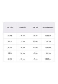 Rinascimento Jeansy CFC0127397003 Granatowy Flare Fit. Kolor: niebieski #4