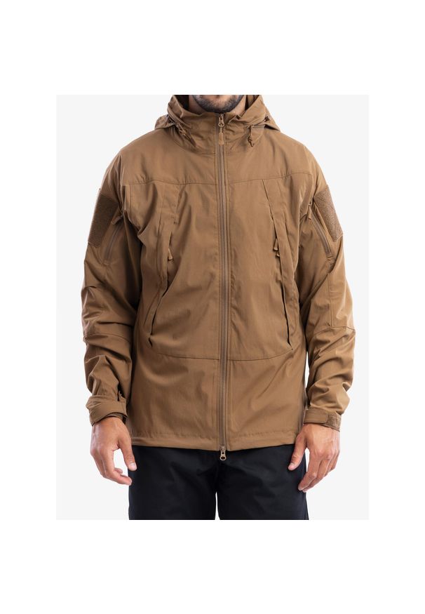 Kurtka softshell męska Helikon-Tex Blizzard - StormStretch. Kolor: brązowy. Materiał: softshell