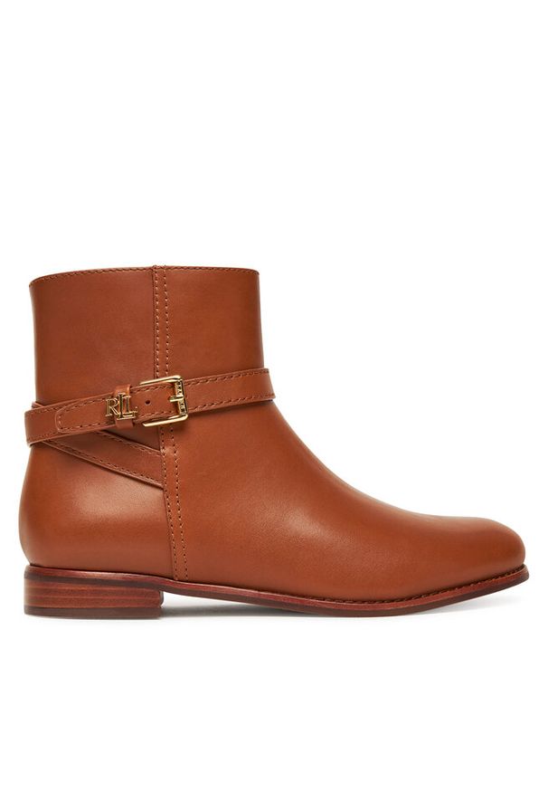 Lauren Ralph Lauren - Botki LAUREN RALPH LAUREN. Kolor: brązowy