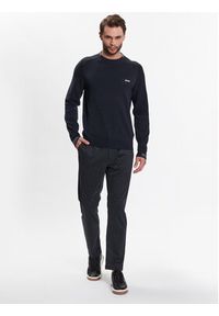 BOSS - Boss Spodnie materiałowe Taber-Ds 50488915 Granatowy Tapered Fit. Kolor: niebieski. Materiał: syntetyk