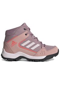 Adidas - Buty adidas Terrex Hyperhiker Hiking GZ9214 - różowe. Zapięcie: pasek. Kolor: różowy. Materiał: syntetyk, materiał. Szerokość cholewki: normalna. Wzór: aplikacja. Model: Adidas Terrex #1