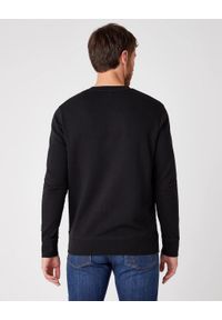 Wrangler - WRANGLER SIGN OFF CREW MĘSKA BLUZA WKŁADANE PRZEZ GŁOWĘ LOGO BLACK W6589HA01 112130614 #4