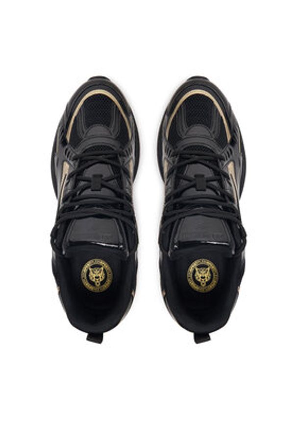 Plein Sport Sneakersy FAES USC0848 STE003N Czarny. Kolor: czarny. Materiał: materiał