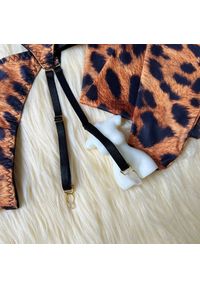 Intica - Zestaw bielizny sześcioczęściowy elegancki Antonella. Materiał: materiał, skóra #3