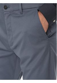 Calvin Klein Chinosy LV040EM633 Szary Slim Fit. Kolor: szary. Materiał: bawełna