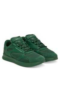TOMMY HILFIGER - Tommy Hilfiger Sneakersy Lightweight Runner Monocolor FM0FM05928 Zielony. Kolor: zielony. Materiał: mesh #2