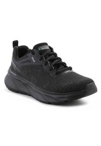 skechers - Buty do chodzenia męskie Skechers Edgeride Exxo. Zapięcie: sznurówki. Kolor: czarny. Materiał: materiał, syntetyk, tkanina. Szerokość cholewki: normalna. Sport: turystyka piesza