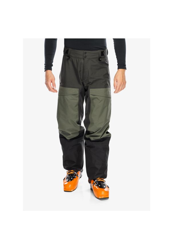 Spodnie narciarskie męskie Peak Performance Gravity GORE-TEX 3L Pants. Kolor: zielony. Technologia: Gore-Tex. Sezon: zima. Sport: narciarstwo