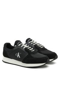 Calvin Klein Jeans Sneakersy Retro Sock Runner Mg YM0YM01152 Czarny. Kolor: czarny. Materiał: materiał #4