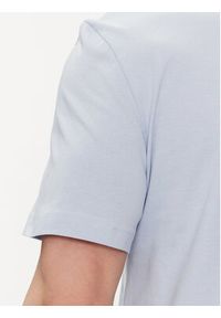 Calvin Klein T-Shirt Linear Graphic K10K112482 Niebieski Regular Fit. Kolor: niebieski. Materiał: bawełna
