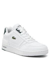 Lacoste Sneakersy T-Clip 0121 1 Suj 7-42SUJ00041R5 Biały. Kolor: biały. Materiał: skóra #6