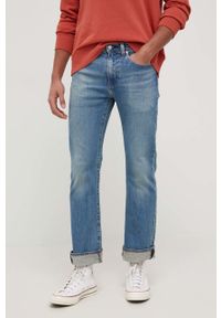 Levi's® - Levi's jeansy 527 męskie. Okazja: na spotkanie biznesowe. Kolor: niebieski. Styl: biznesowy