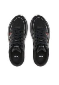 BOSS - Boss Sneakersy Dean 50487560 10248113 01 Czarny. Kolor: czarny. Materiał: materiał