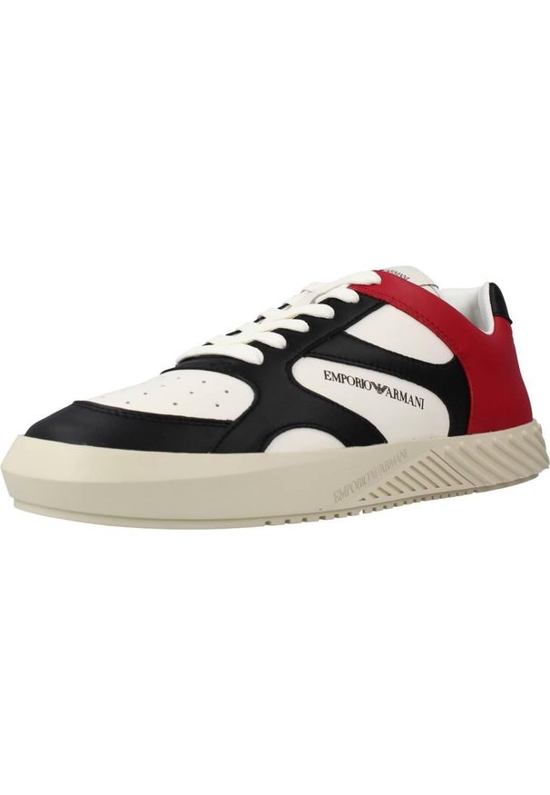 EA7 - Kapcie EMPORIO ARMANI X4X558 XN013 Wielokolorowy. Kolor: wielokolorowy. Materiał: tkanina, skóra. Sport: turystyka piesza