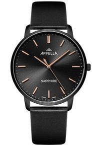 Acappella - Zegarek męski Appella L70012.S2R6Q czarny. Kolor: czarny #1