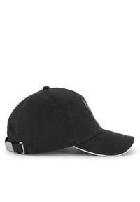 Karl Lagerfeld - KARL LAGERFELD Czapka z daszkiem Z30396 Czarny. Kolor: czarny. Materiał: bawełna, materiał