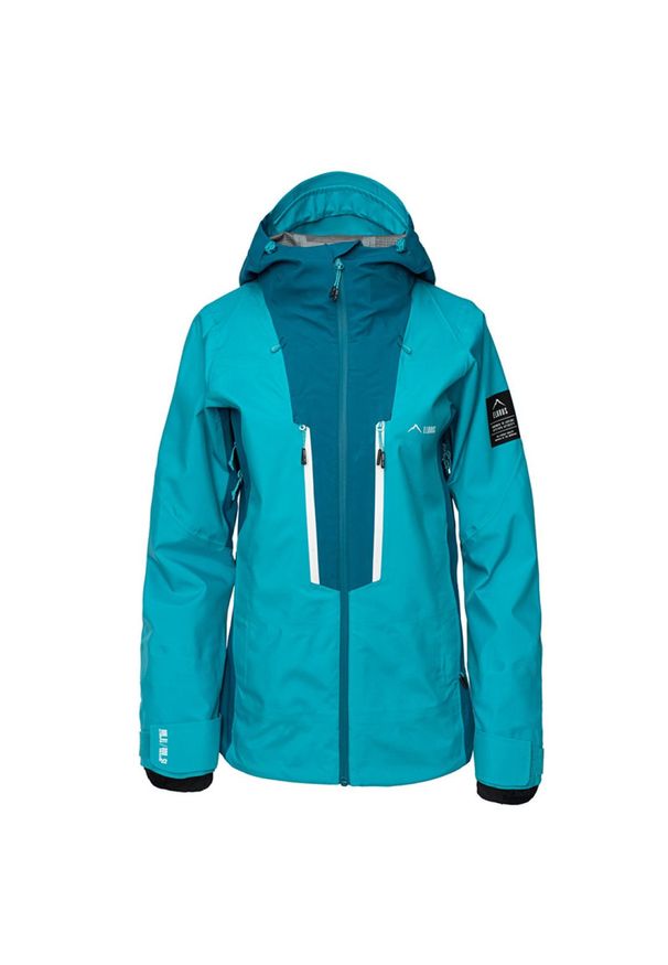Kurtka przejściowa damska Elbrus Malaku Wo's - zielona, Rozmiar L. Kolor: zielony. Materiał: hardshell, poliester. Sport: fitness